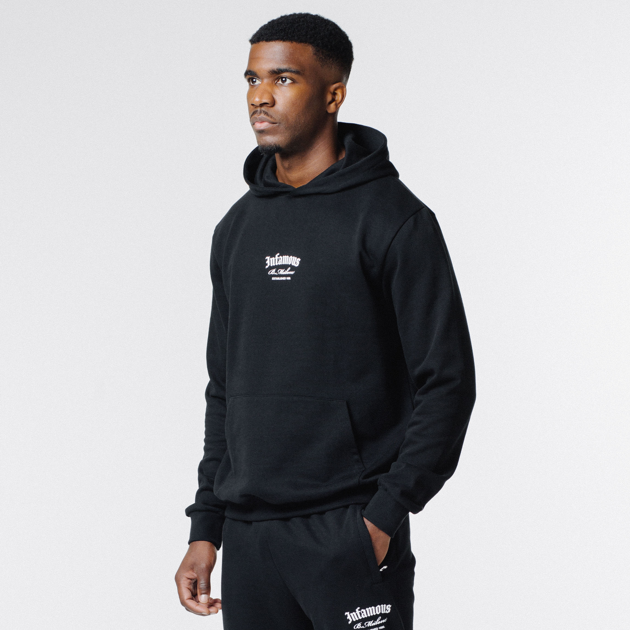 Infamous Hoodie I Black B Malone