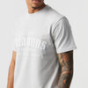 Infamous Stacked T-Shirt Ice Grey