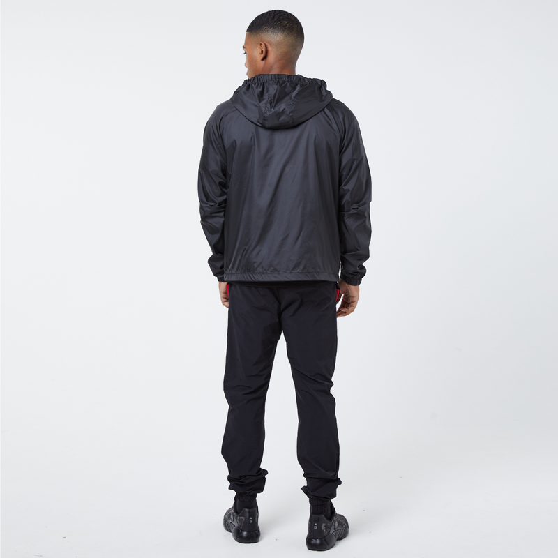 Red and 2025 black nike windbreaker