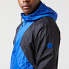 Colour Block Compass Trek Jacket | Black/Blue