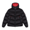 Compass Puffer Jacket | Black/Red